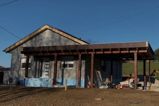 V�zszerkezetes h�z G�csejben